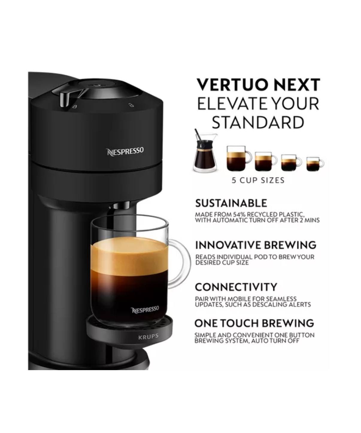 Nespresso Vertuo Coffee Machine - Image 3